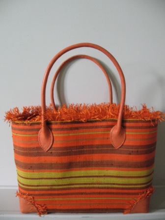 sac tendance orange noir